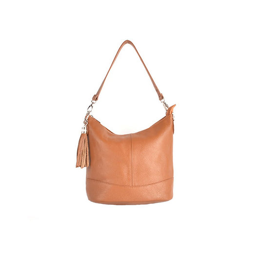 Lederen schoudertas | 552410